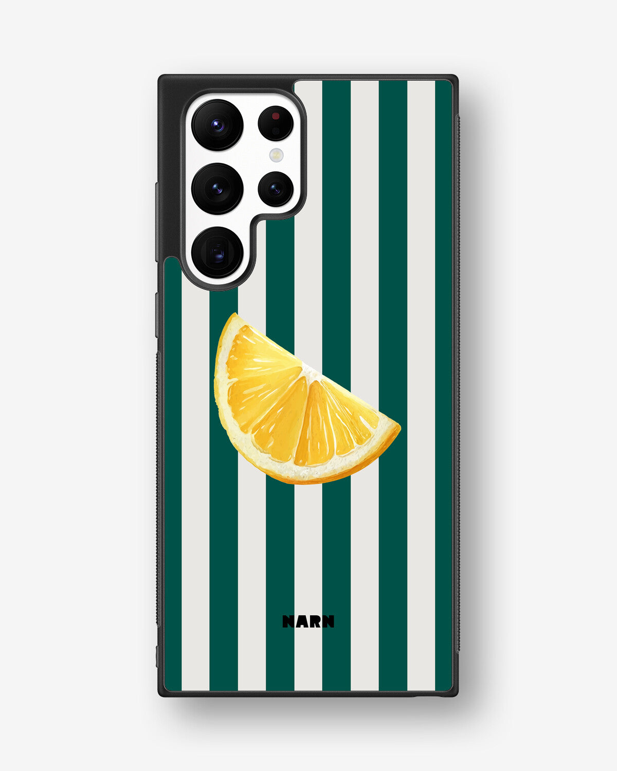 Samsung Galaxy S23 Ultra Hard Case – Lemon Stripes - View 1