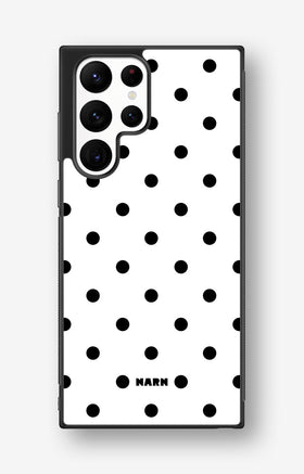 Samsung Galaxy S23 Ultra Hard Case – Mono Dots - View 1