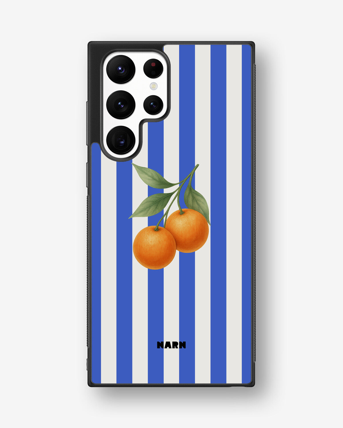 Samsung Galaxy S23 Ultra Hard Case – Orange Stripes - View 1