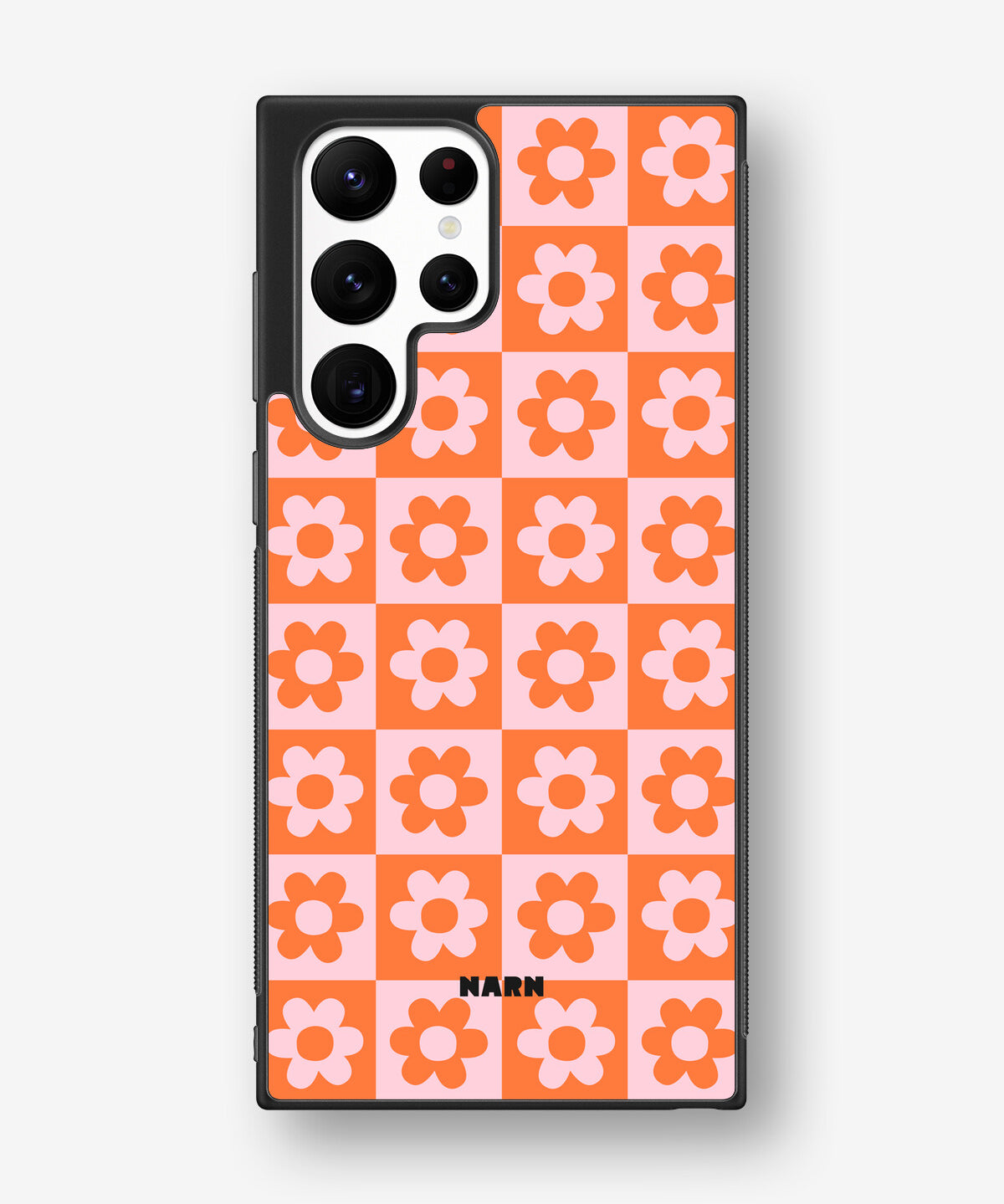 Samsung Galaxy S23 Ultra Hard Case – Peach Petals - View 1