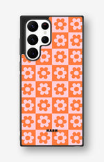 Samsung Galaxy S23 Ultra Hard Case – Peach Petals - View 1