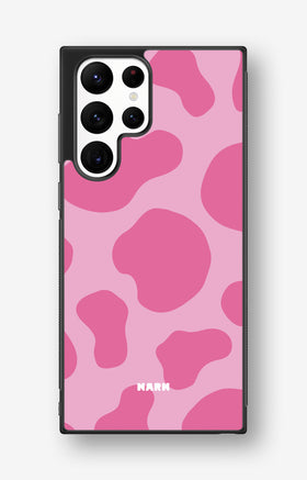 Samsung Galaxy S23 Ultra Hard Case – Pink Moo - View 1
