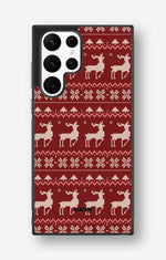 Samsung Galaxy S23 Ultra Hard Case – Reindeer Knit - View 1