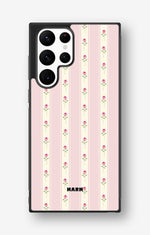 Samsung Galaxy S23 Ultra Hard Case – Rose Lines - View 1