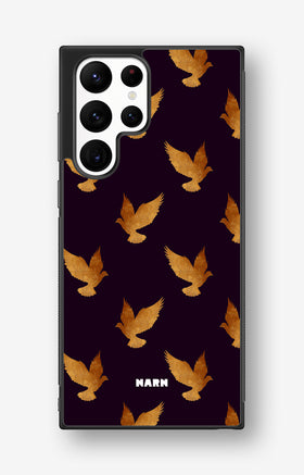 Samsung Galaxy S23 Ultra Hard Case – Royal Doves - View 1