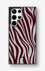 Samsung Galaxy S23 Ultra Hard Case – Velvet Zebra - View 1