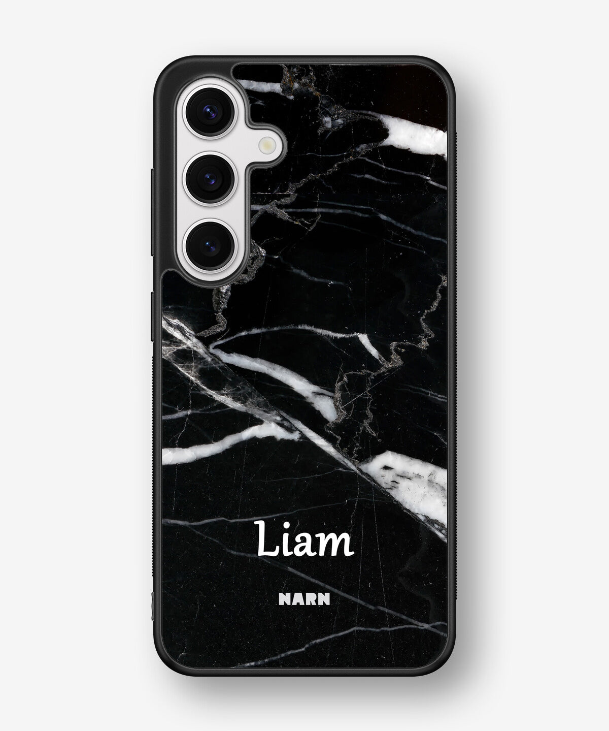 Samsung Galaxy S24 5G Hard Case – Custom - Black Marble - View 1