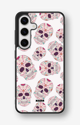 Samsung Galaxy S24 5G Hard Case – Calavera Skulls - View 1