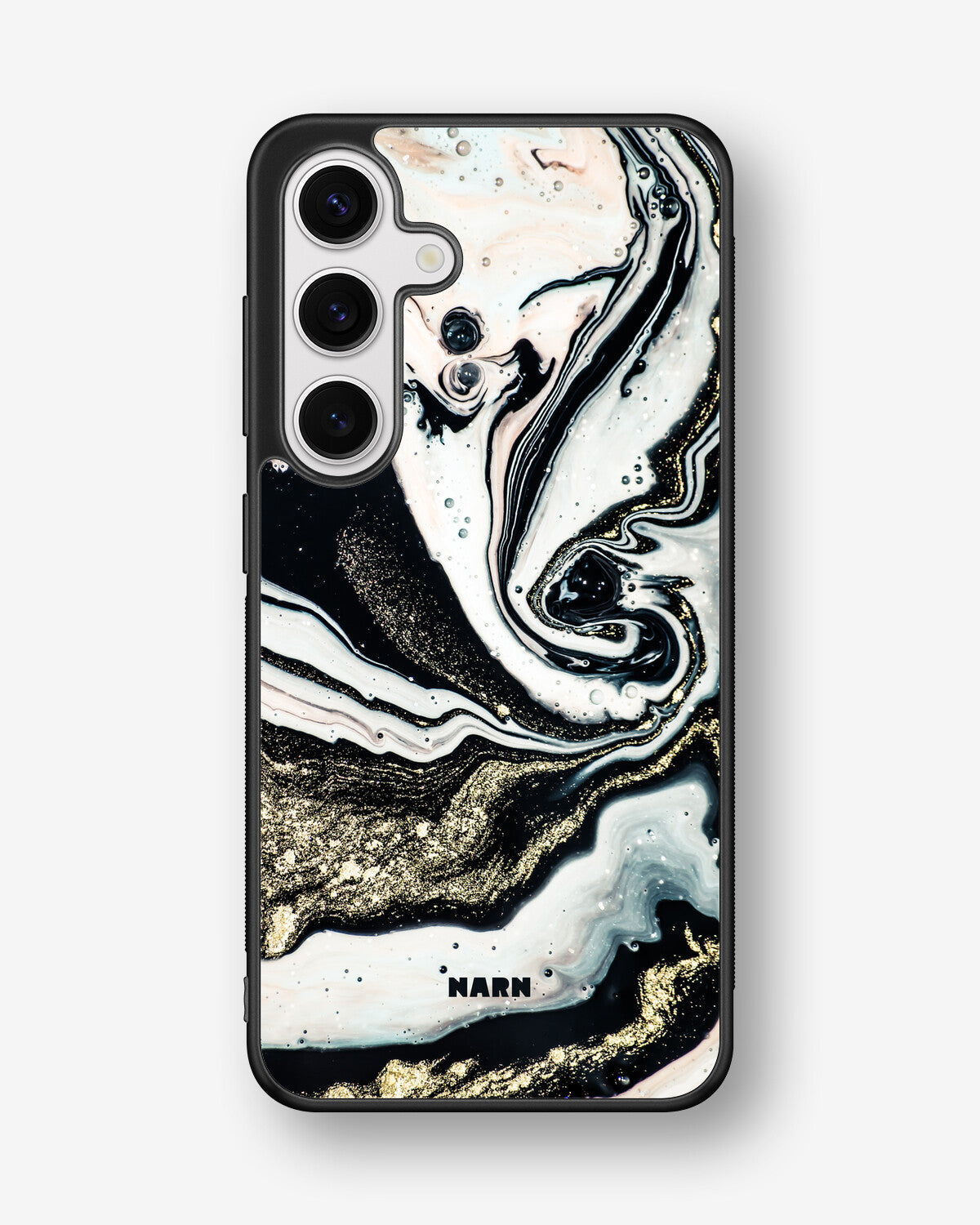 Samsung Galaxy S24 5G Hard Case – Golden Swirl - View 1