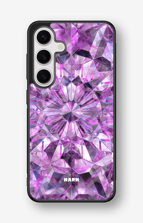 Samsung Galaxy S24 5G Hard Case – Lavender Crystals - View 1