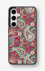 Samsung Galaxy S24 5G Hard Case – Paisley Paradise - View 1