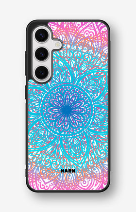 Samsung Galaxy S24 5G Hard Case – Pastel Mandala - View 1