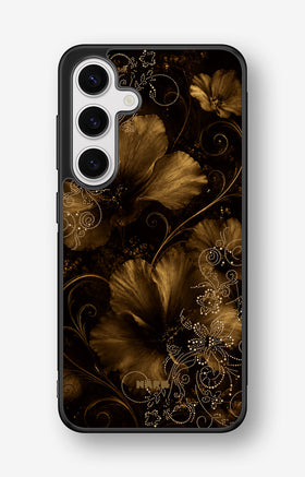 Samsung Galaxy S24 FE Hard Case – Bloom Noir - View 1