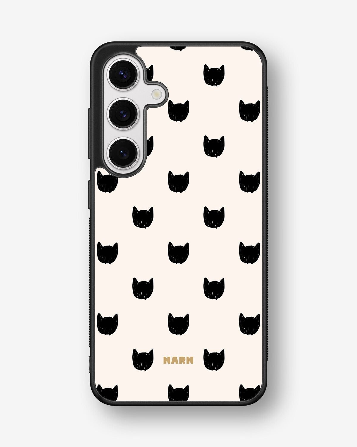 Samsung Galaxy S24 FE Hard Case – Kitty Dots - View 1