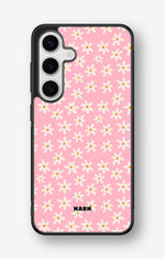 Samsung Galaxy S24 FE Hard Case – Pink Daisy - View 1