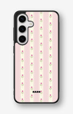 Samsung Galaxy S24 FE Hard Case – Rose Lines - View 1