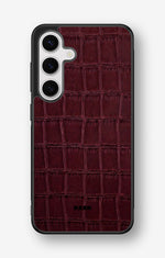 Samsung Galaxy S24 FE Hard Case – Rouge Croc - View 1