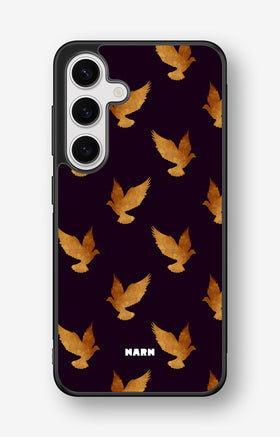 Samsung Galaxy S24 FE Hard Case – Royal Doves - View 1
