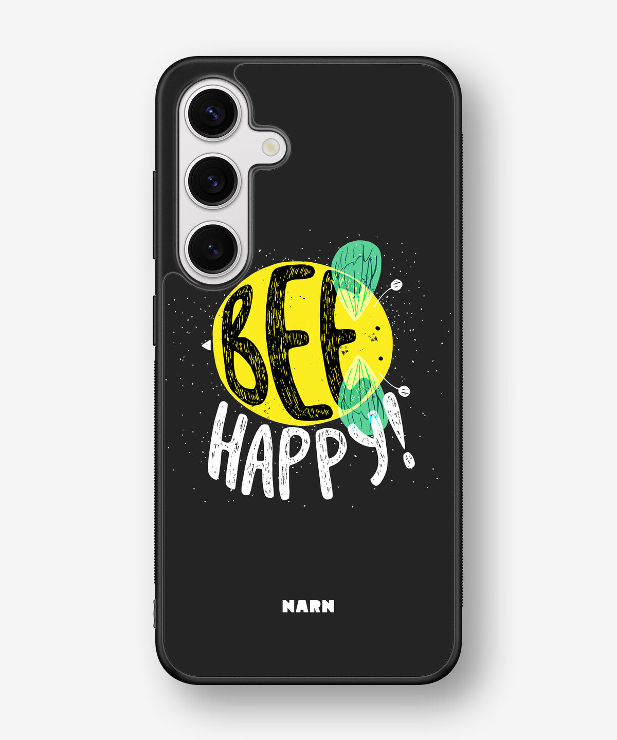 Samsung Galaxy S24 FE Hard Case – BEE Happy - View 1