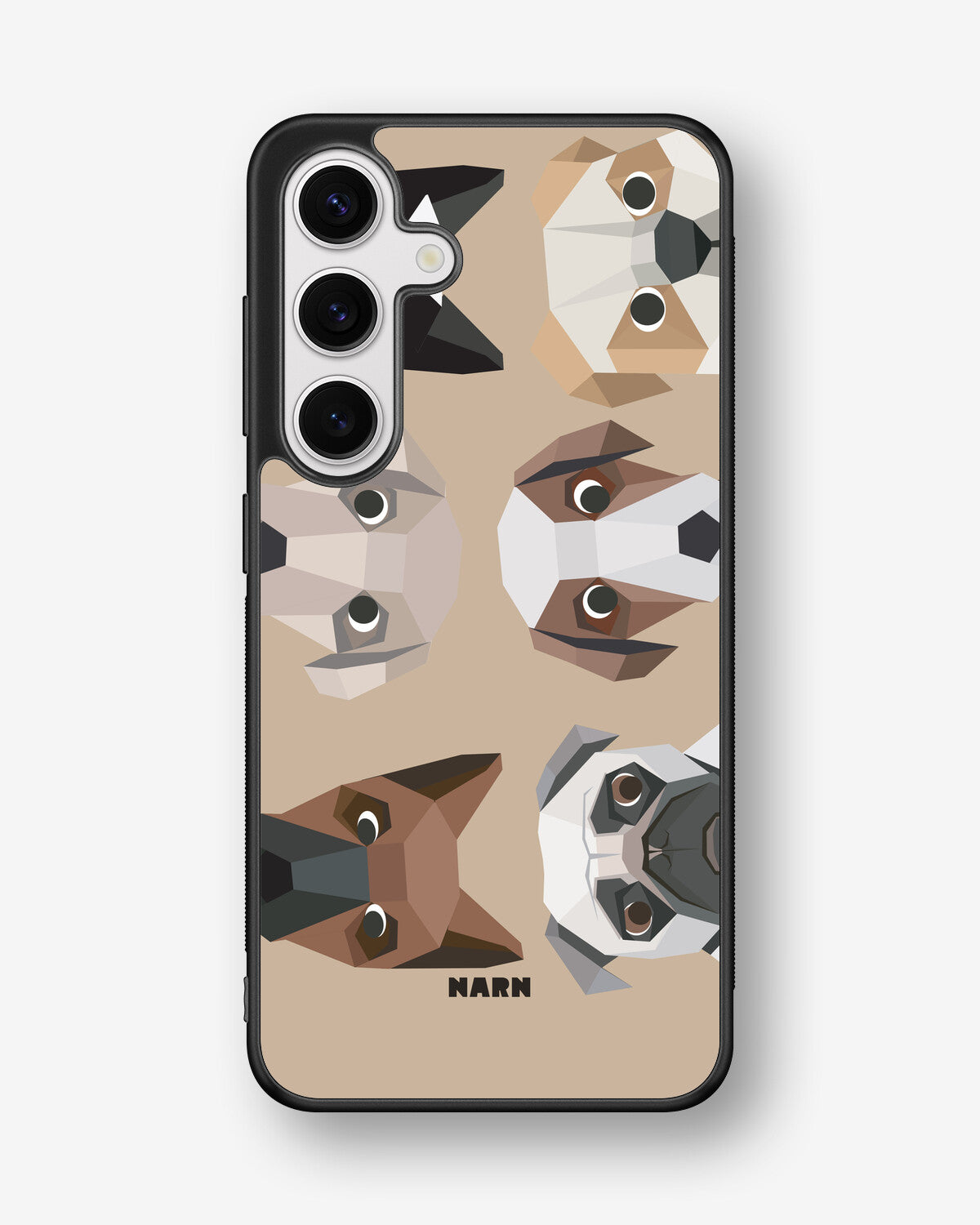 Samsung Galaxy S24 FE Hard Case – Cute Dogs - View 1