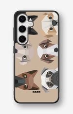 Samsung Galaxy S24 FE Hard Case – Cute Dogs - View 1
