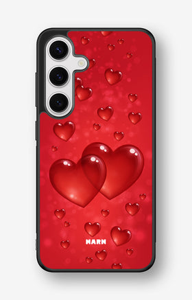 Samsung Galaxy S24 FE Hard Case – Red Romance - View 1
