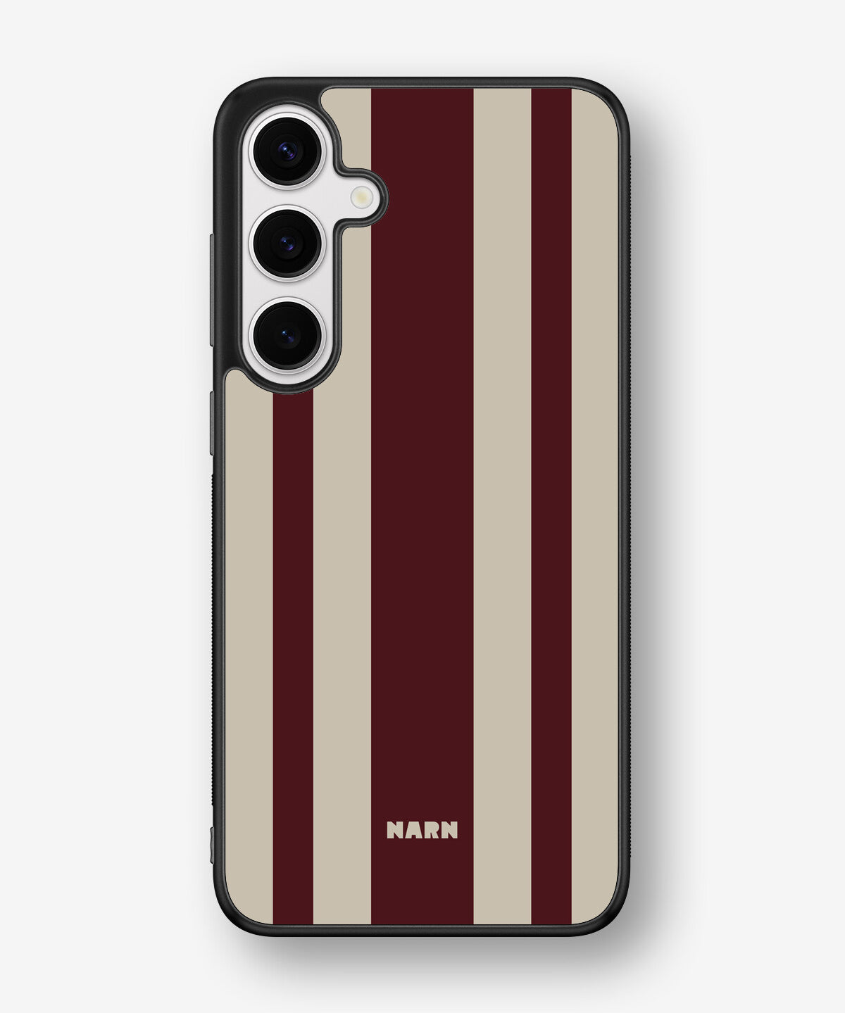 Samsung Galaxy S24 Plus Hard Case – Bordeaux Stripe - View 1