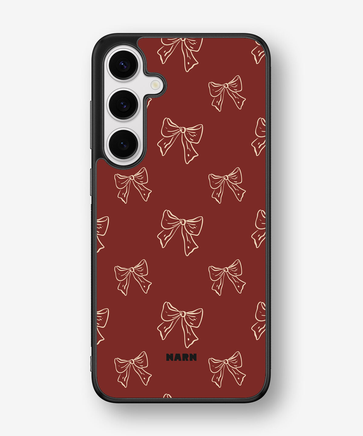 Samsung Galaxy S24 Plus Hard Case – Cherry Bows - View 1