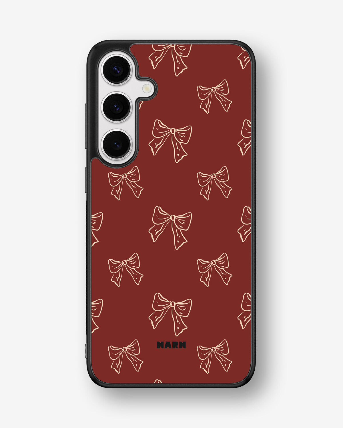 Samsung Galaxy S24 Plus Hard Case – Cherry Bows - View 1