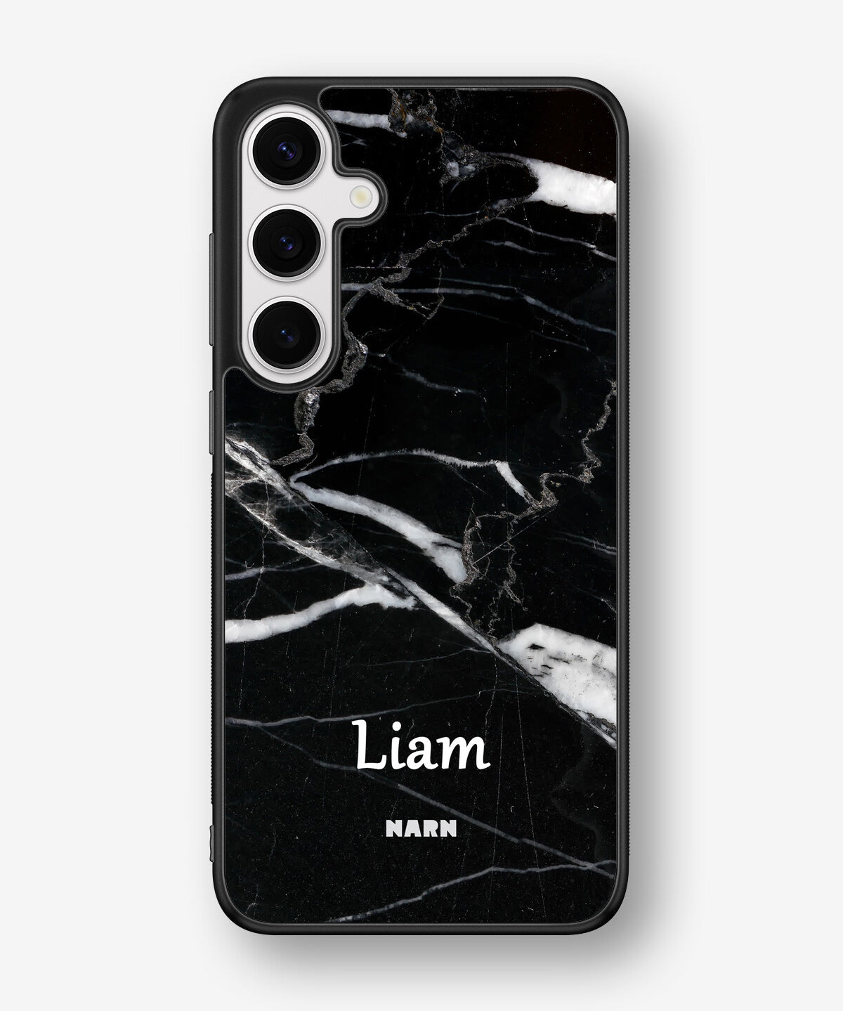 Samsung Galaxy S24 Plus Hard Case – Custom - Black Marble - View 1