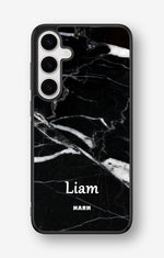 Samsung Galaxy S24 Plus Hard Case – Custom - Black Marble - View 1