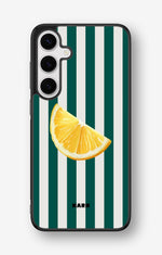 Samsung Galaxy S24 Plus Hard Case – Lemon Stripes - View 1