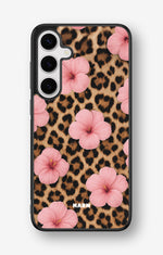 Samsung Galaxy S24 Plus Hard Case – Leopard Flower - View 1