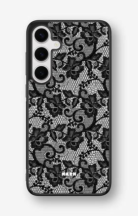 Samsung Galaxy S24 Plus Hard Case – Midnight Lace - View 1