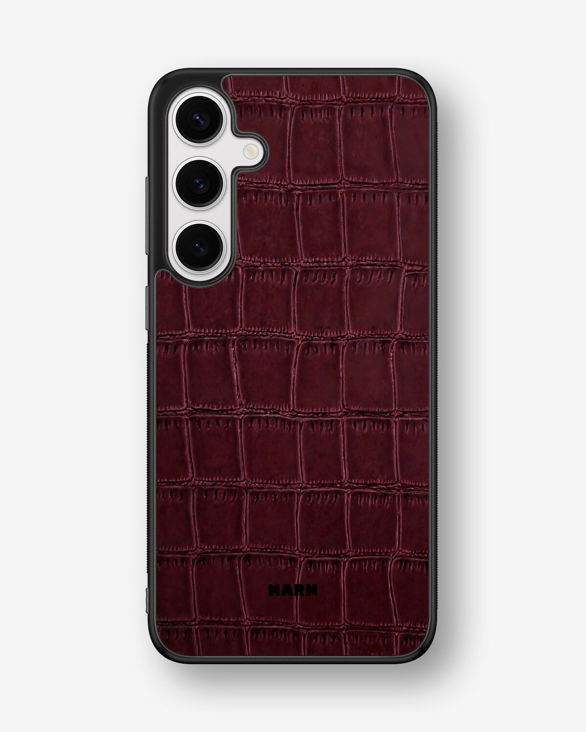 Samsung Galaxy S24 Plus Hard Case – Rouge Croc - View 1