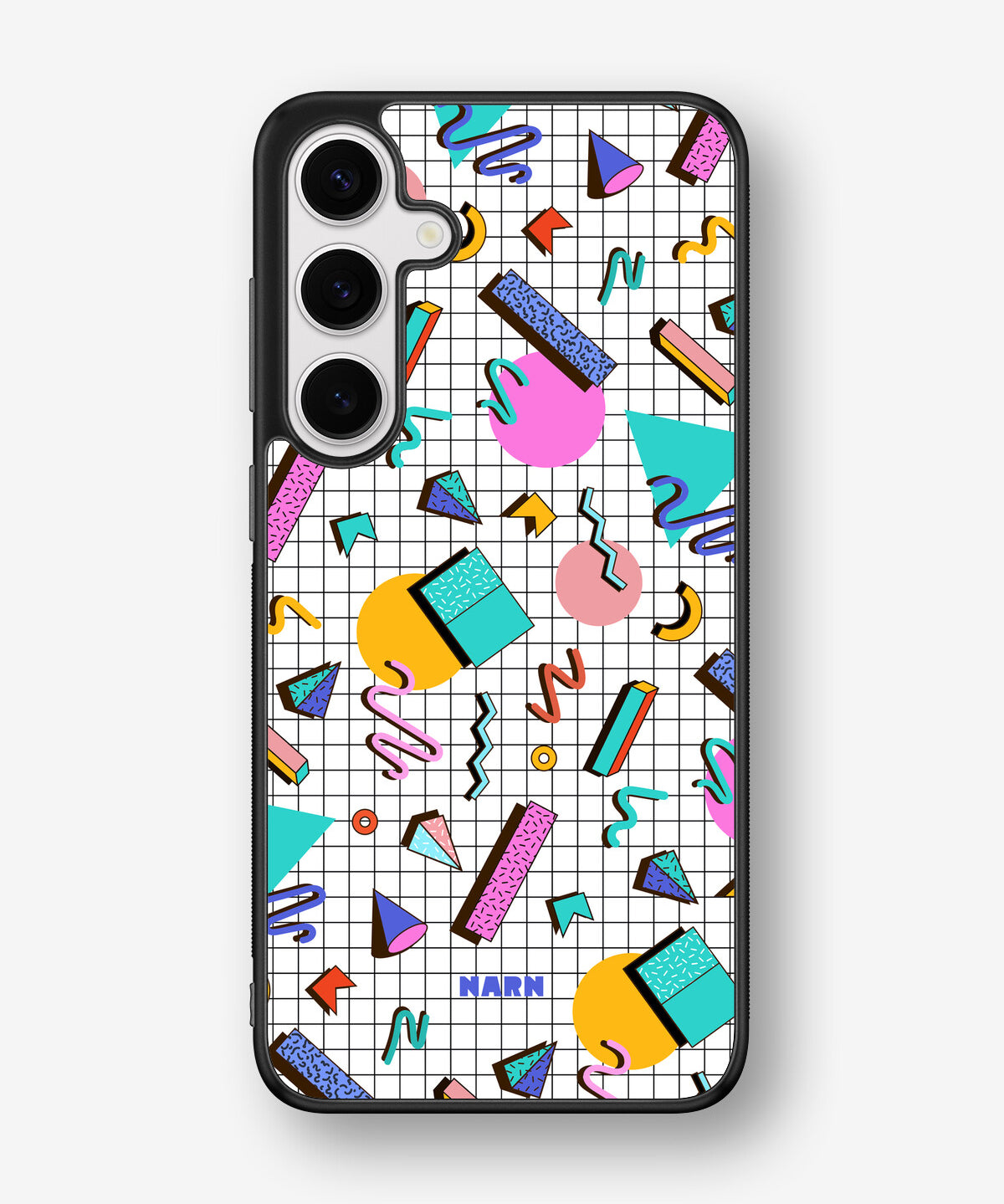Samsung Galaxy S24 Plus Hard Case – 80s Memphis - View 1