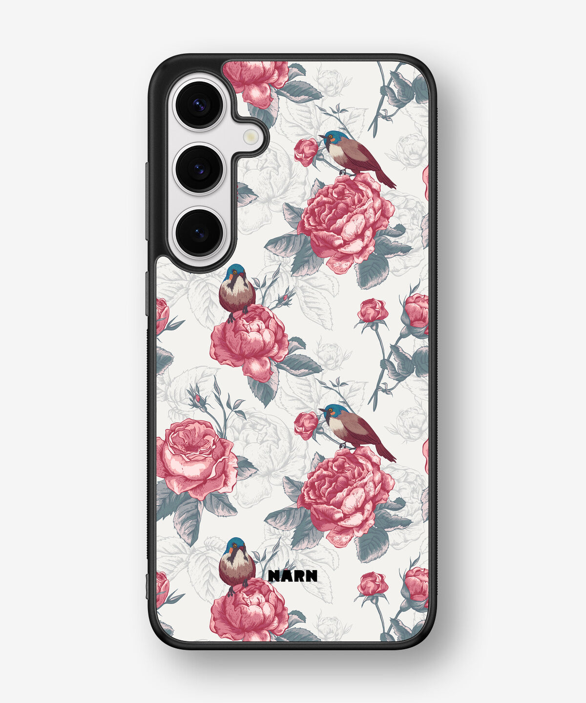 Samsung Galaxy S24 Plus Hard Case – Birds Among Roses - View 1