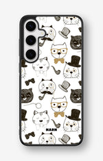 Samsung Galaxy S24 Plus Hard Case – Cartoon Cats - View 1