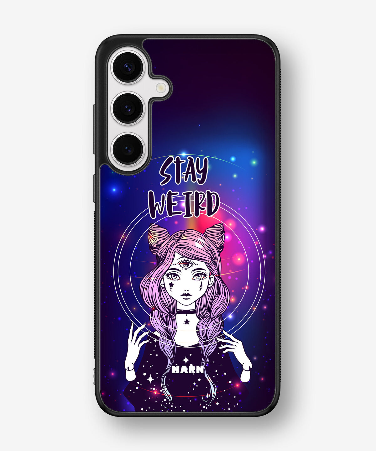 Samsung Galaxy S24 Plus Hard Case – Galactic Weird - View 1