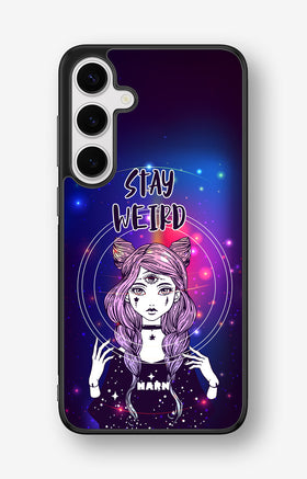 Samsung Galaxy S24 Plus Hard Case – Galactic Weird - View 1