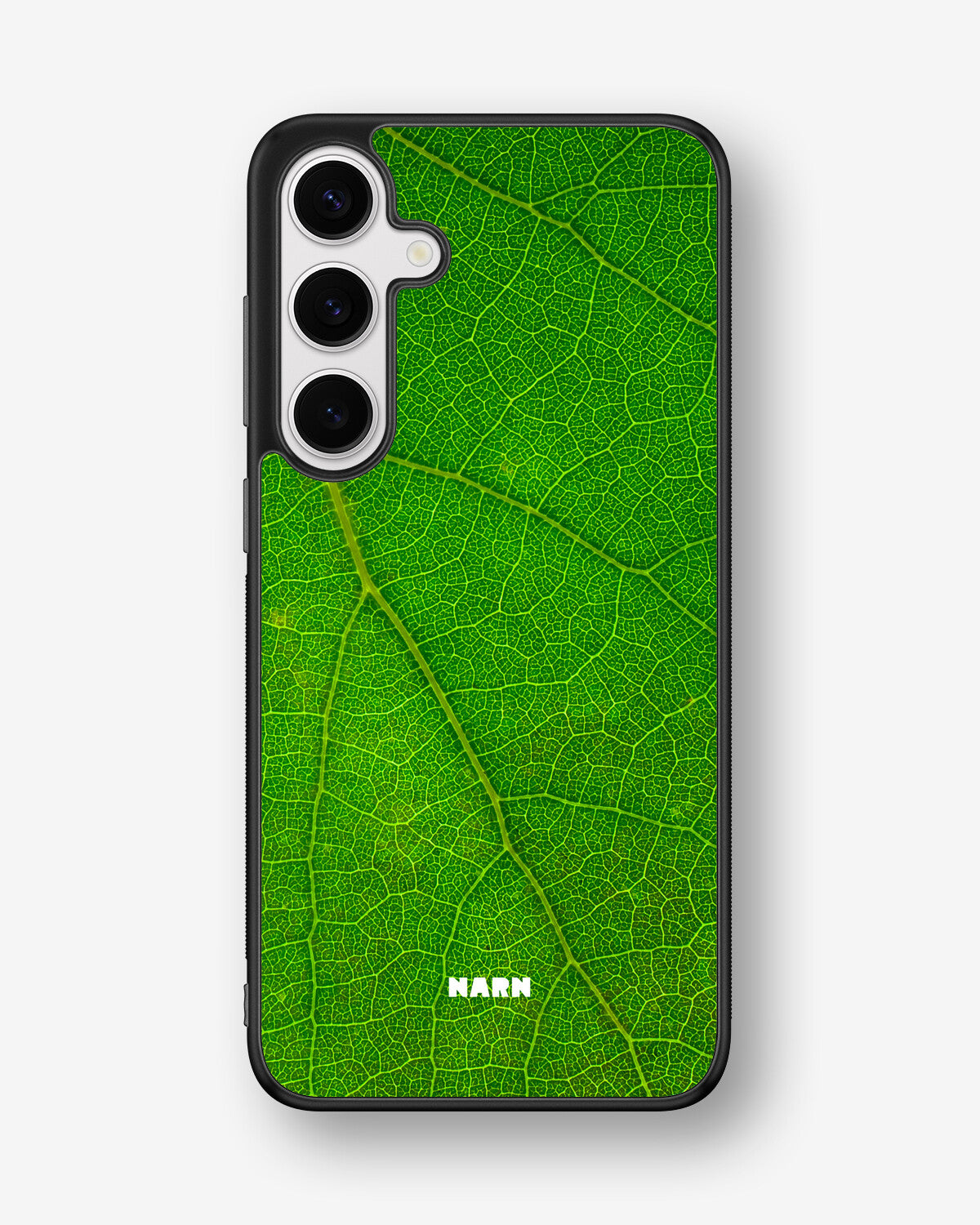Samsung Galaxy S24 Plus Hard Case – Green Leafy - View 1
