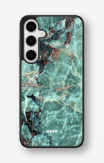 Samsung Galaxy S24 Plus Hard Case – Green Marble - View 1