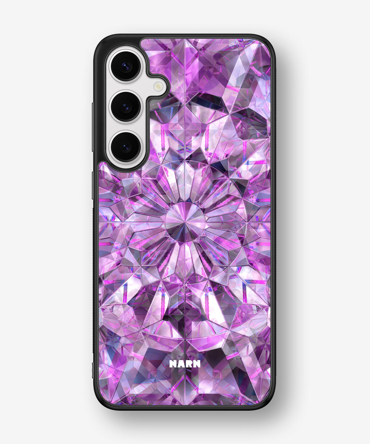 Samsung Galaxy S24 Plus Hard Case – Lavender Crystals - View 1