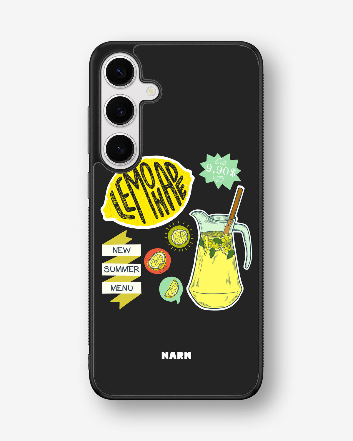 Samsung Galaxy S24 Plus Hard Case – Lemon Summer - View 1