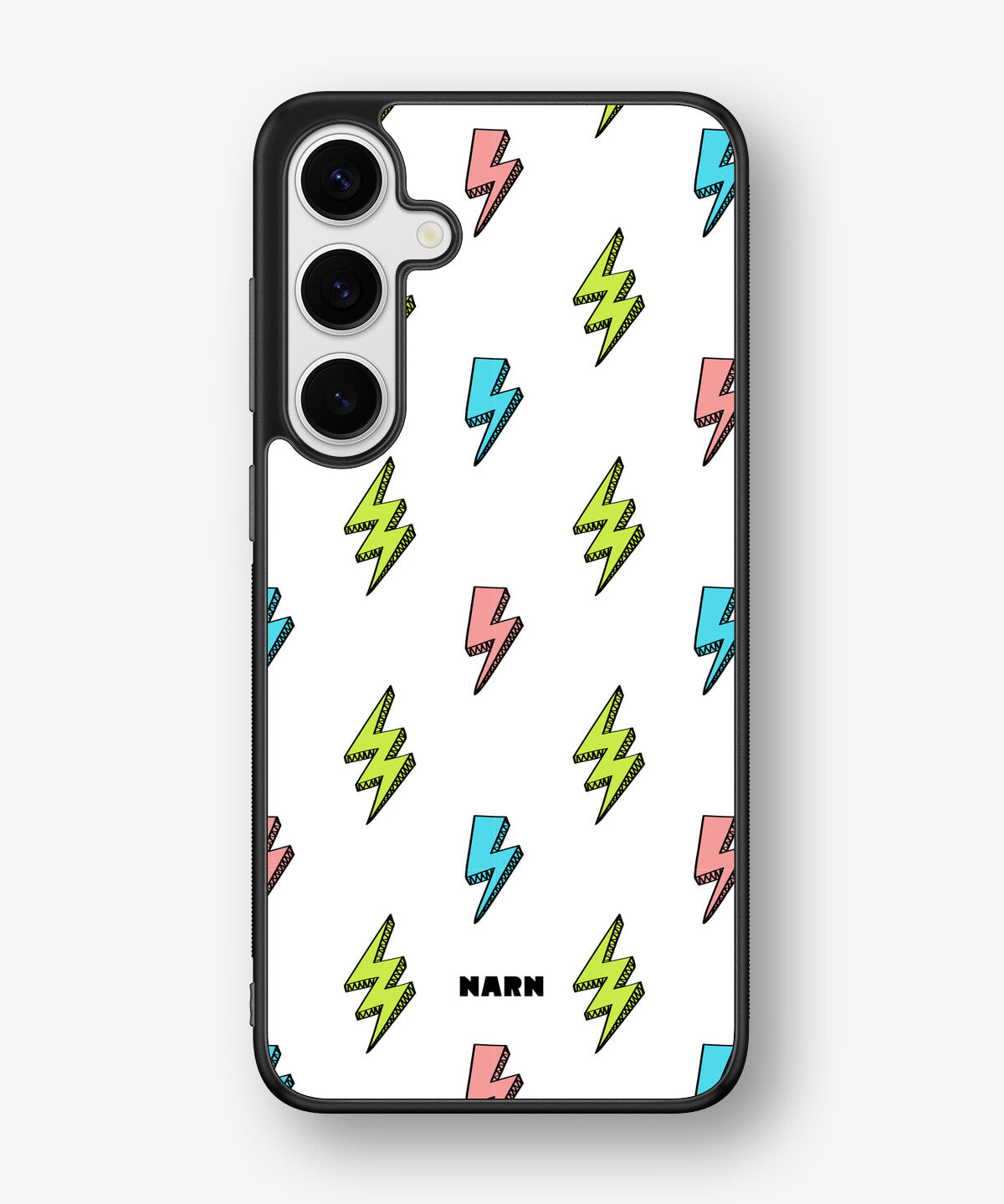 Samsung Galaxy S24 Plus Hard Case – Lightning Bolts - View 1