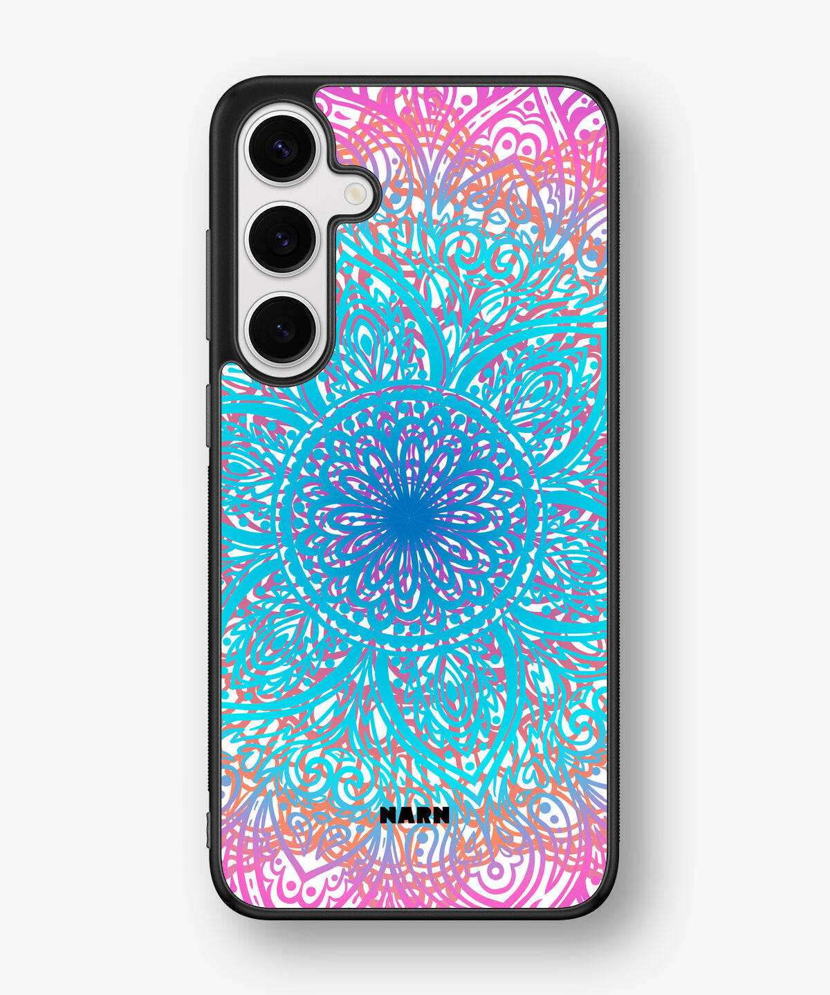Samsung Galaxy S24 Plus Hard Case – Pastel Mandala - View 1