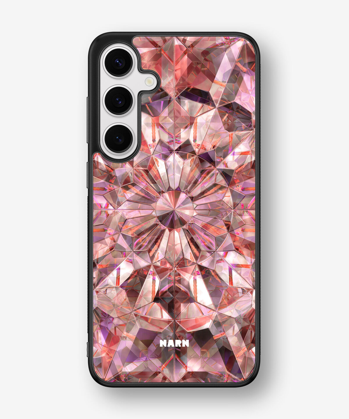 Samsung Galaxy S24 Plus Hard Case – Pink Crystals - View 1