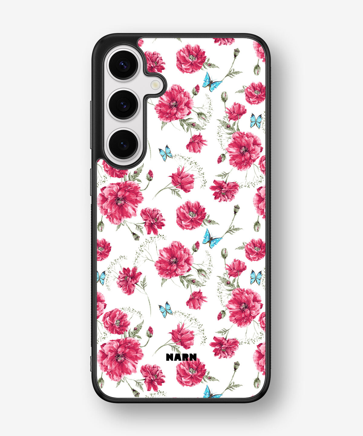 Samsung Galaxy S24 Plus Hard Case – Poppies in Bloom - View 1