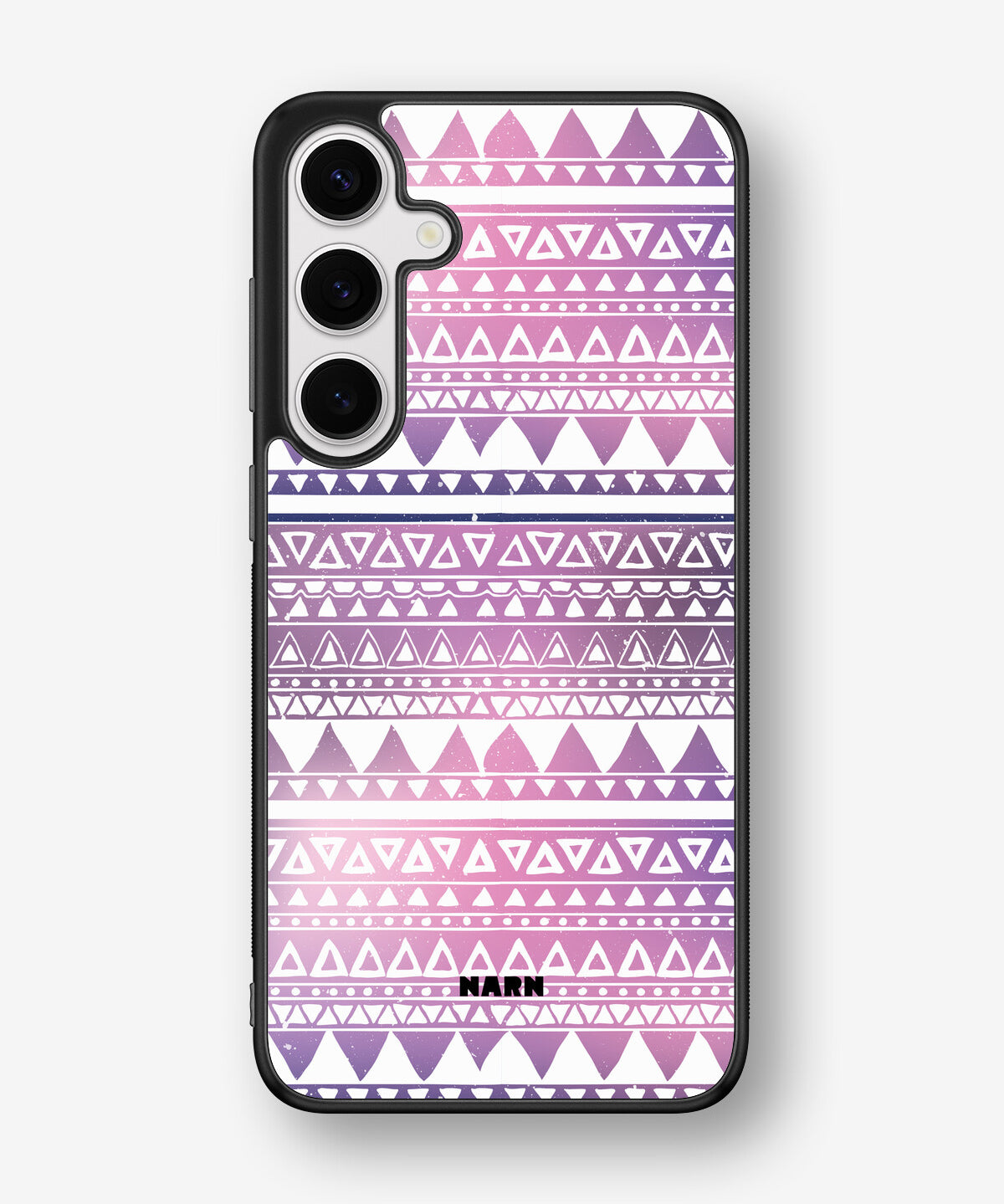 Samsung Galaxy S24 Plus Hard Case – Purple Aztec - View 1