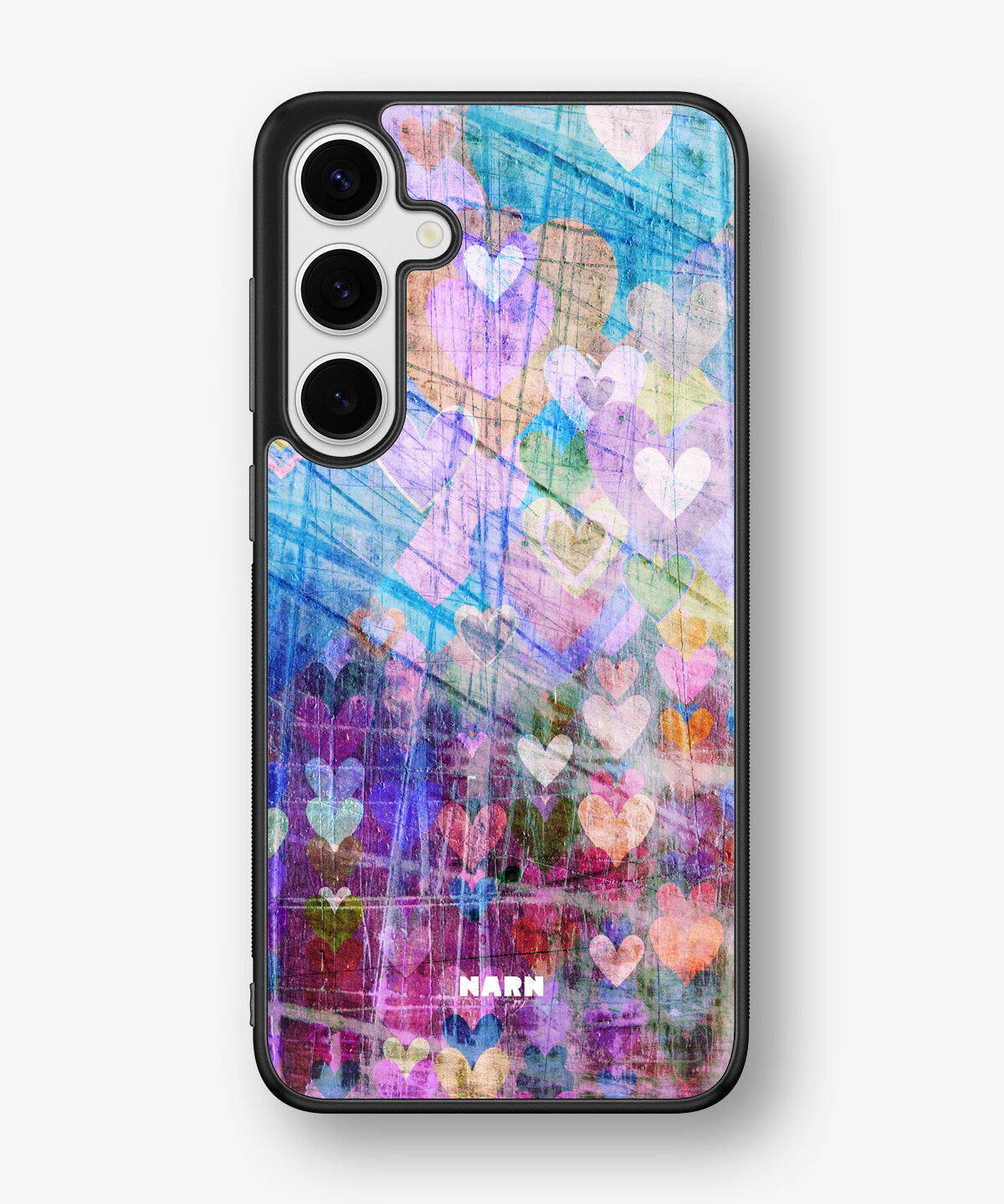 Samsung Galaxy S24 Plus Hard Case – Purple Hearts - View 1